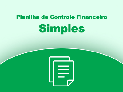 Planilha de Controle Financeiro - Simples